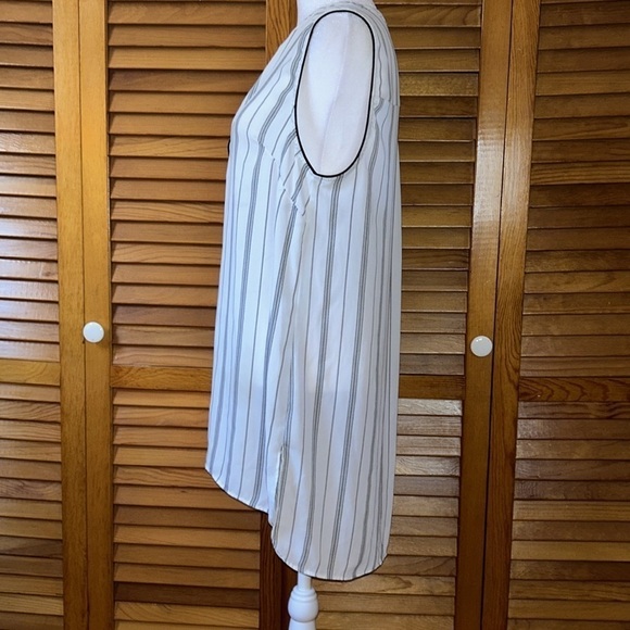 Daniel Rainn Striped Tunic Tank Size Large - Picture 3 of 7